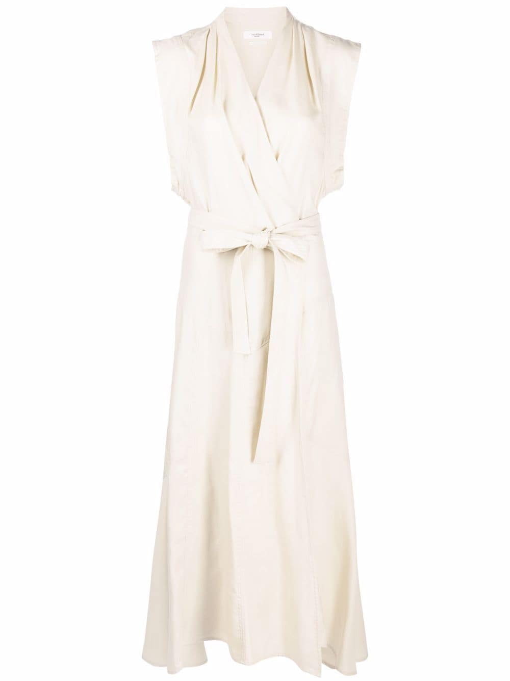 фото Isabel marant étoile платье миди banksia с запахом