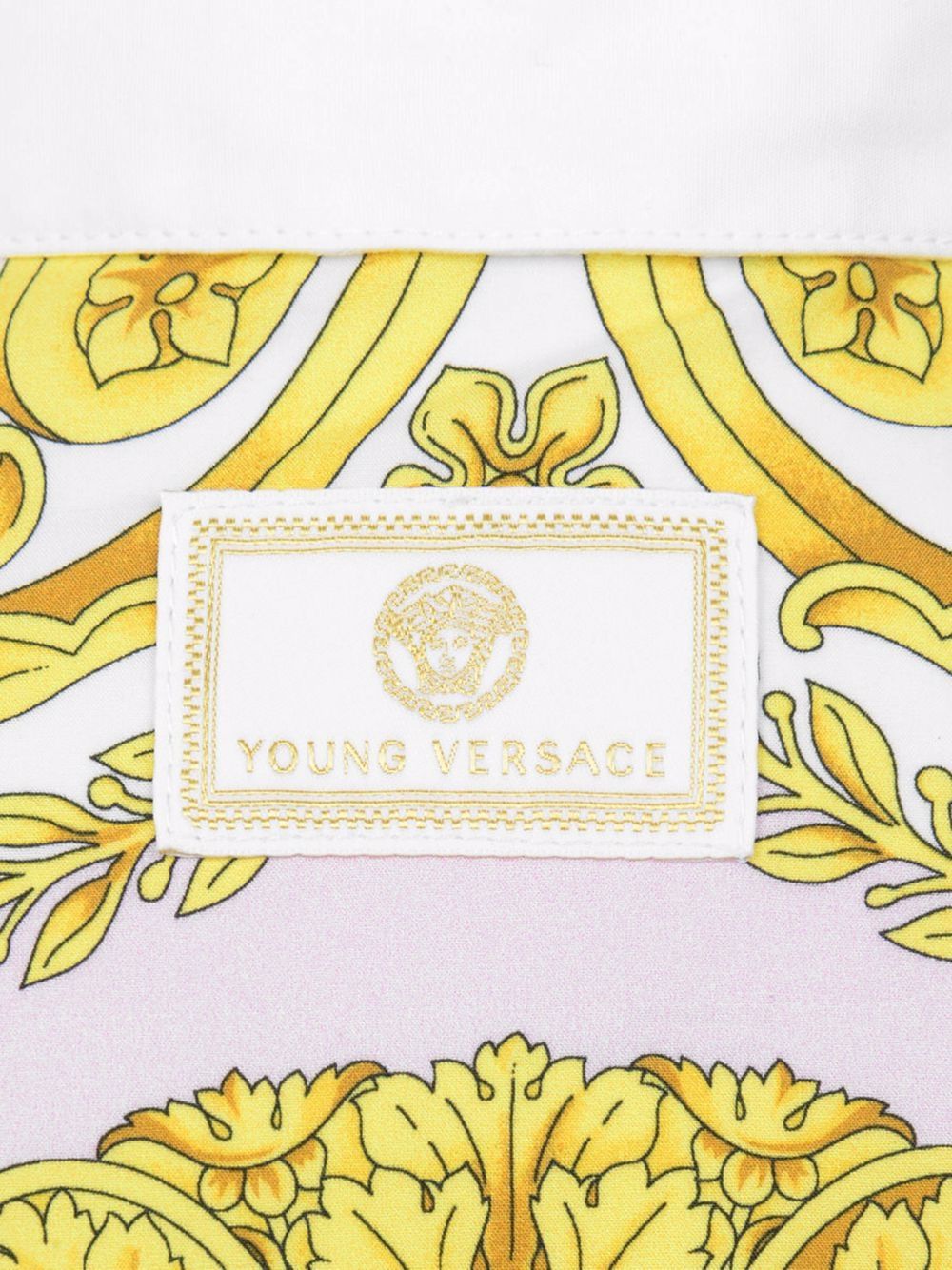 фото Versace kids рубашка с принтом