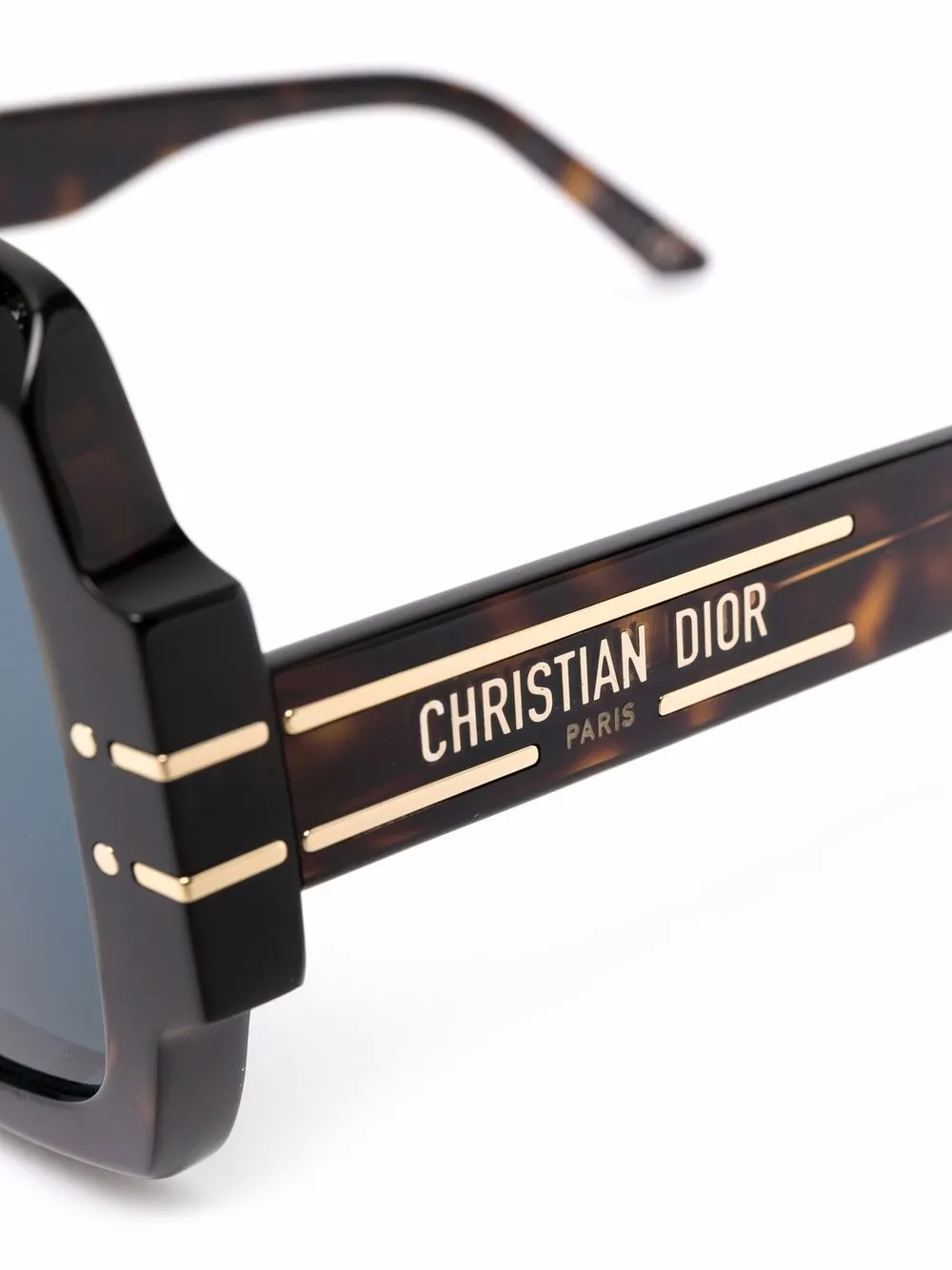 фото Dior eyewear солнцезащитные очки в квадратной оправе с логотипом