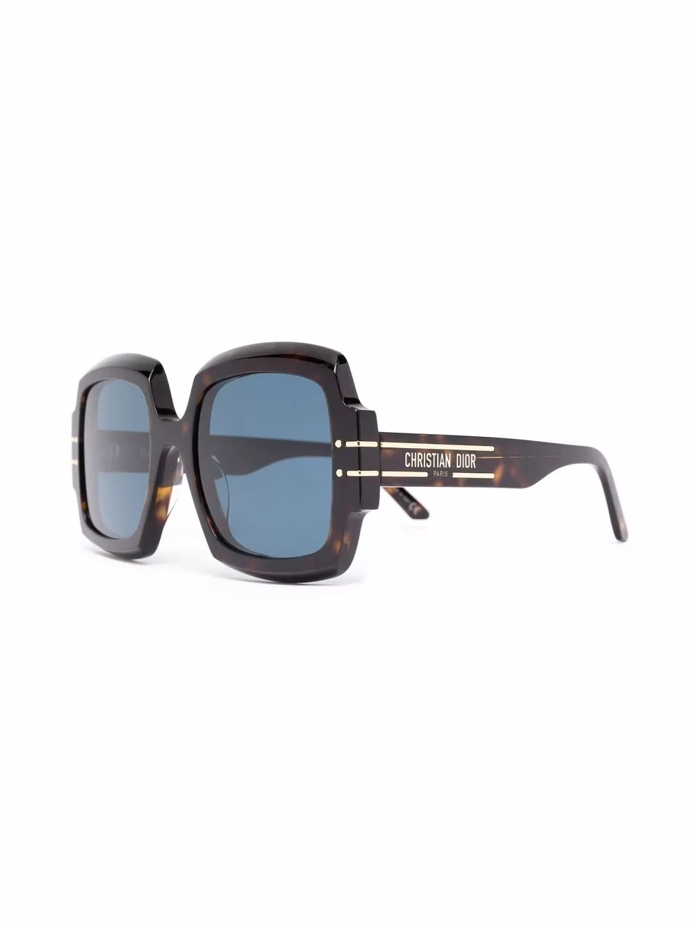 Dior Eyewear Zonnebril met vierkant montuur - Bruin