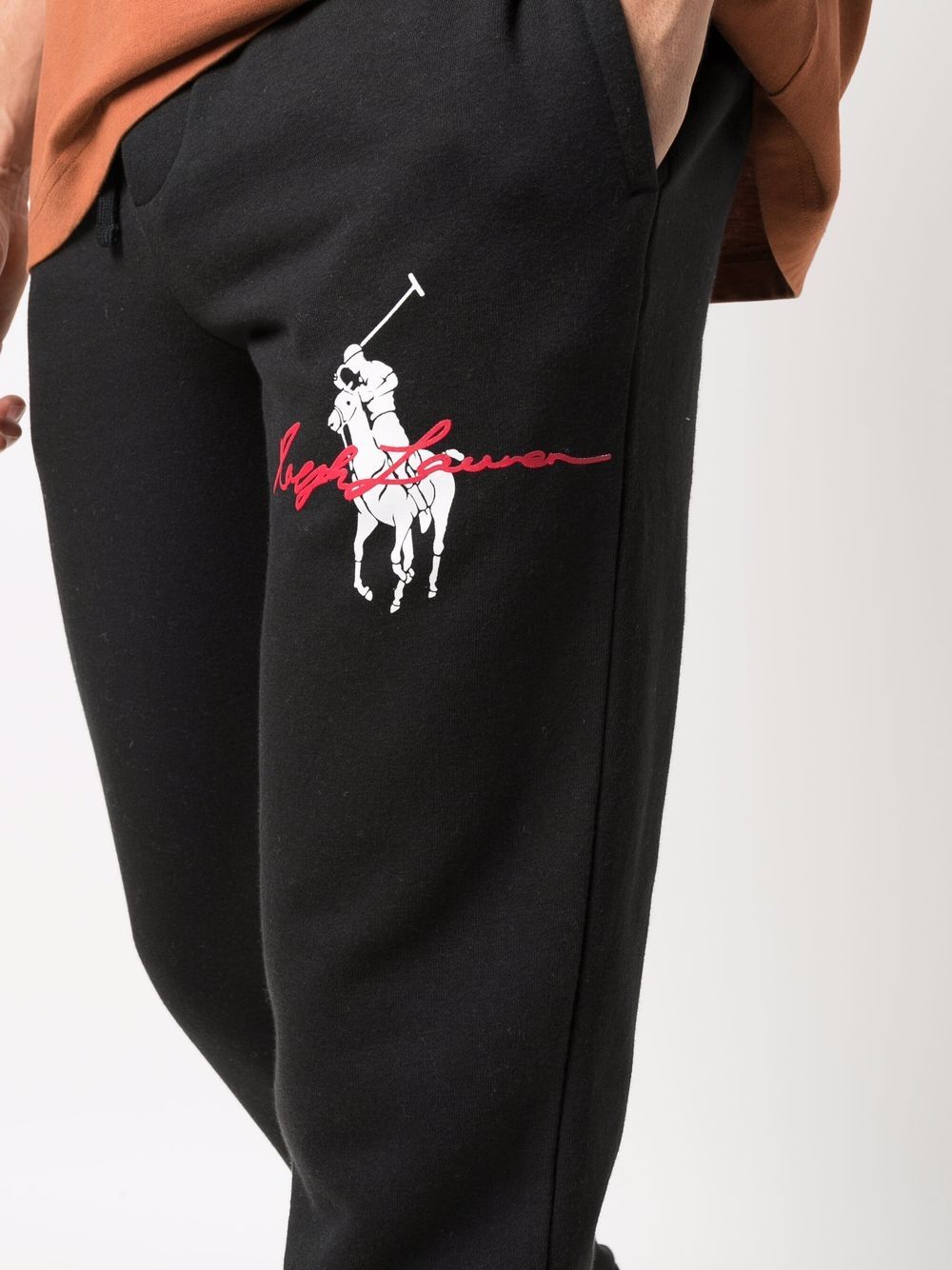 фото Polo ralph lauren спортивные брюки с логотипом polo pony