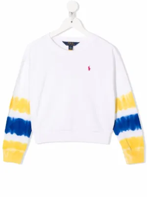 Ralph lauren cropped sweatshirt hot sale