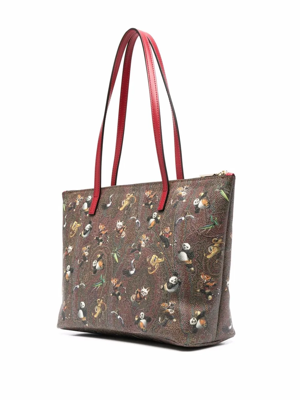 фото Etro сумка-тоут kung fu panda