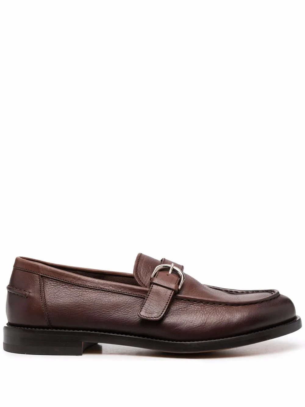 

Doucal's mocasines con detalle de hebilla - Marrón