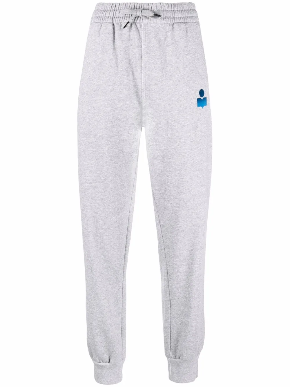 Isabel Marant Étoile Logo-patch Track Pants In Grey