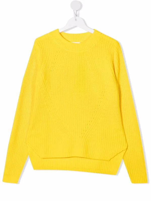 girls yellow jumper