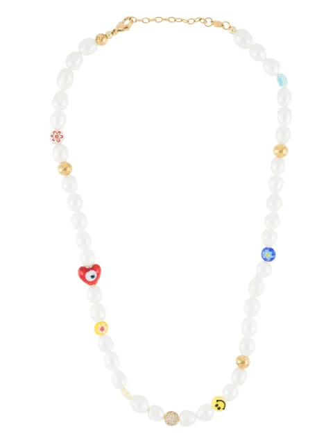 Nialaya Jewelry beaded pearl necklace