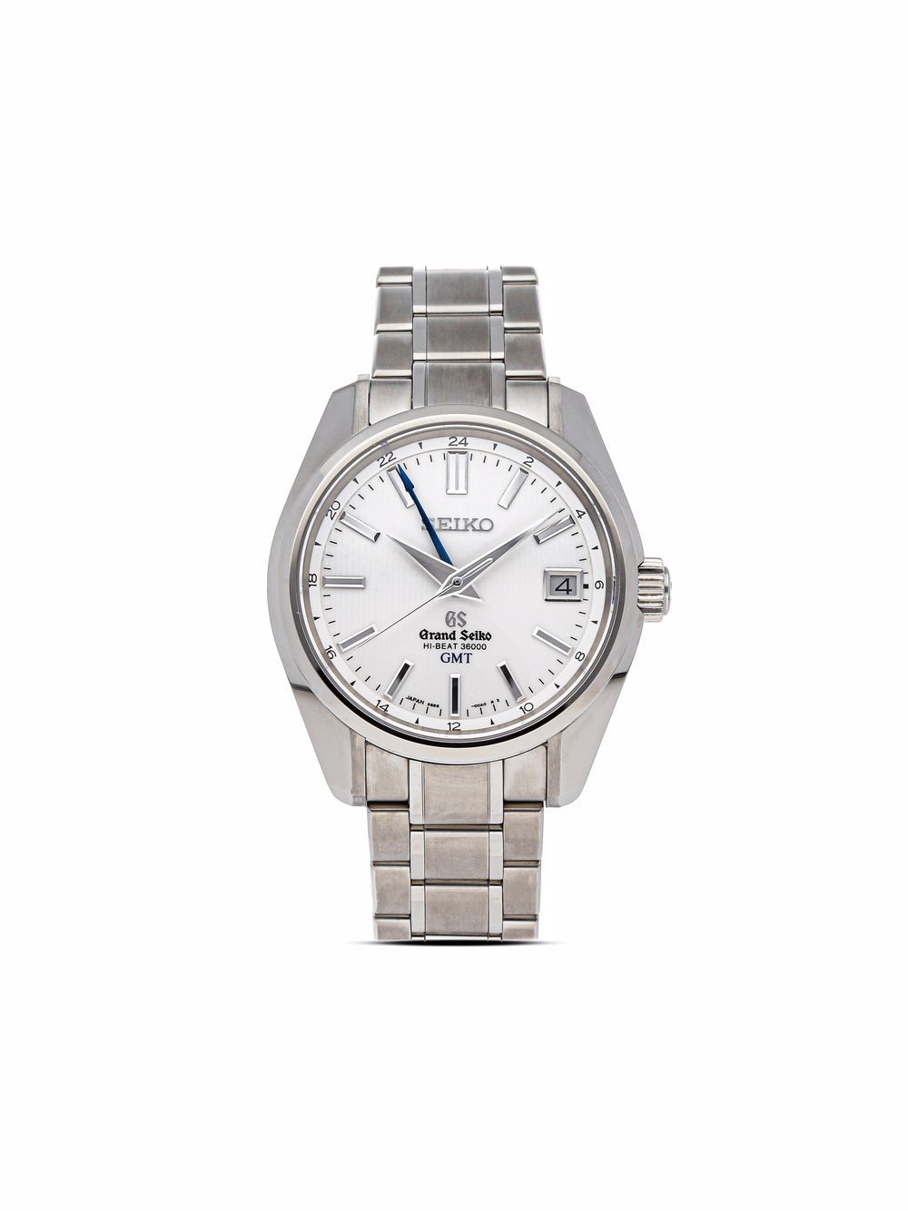 фото Grand seiko наручные часы hi-beat 36000 gmt pre-owned 40 мм 2018-го года