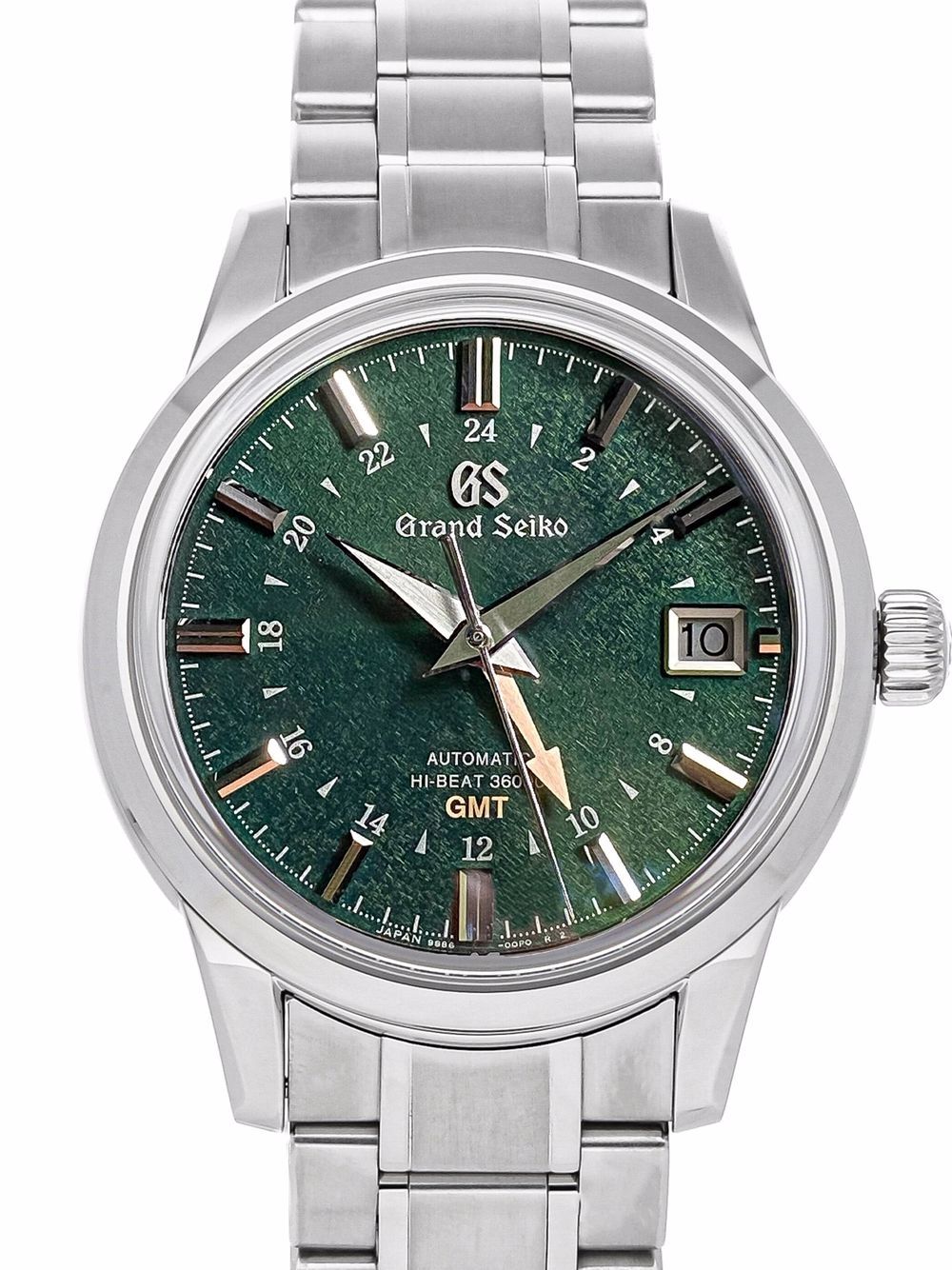 фото Grand seiko наручные часы elegance collection hi-beat gmt pre-owned 39 мм 2021-го года