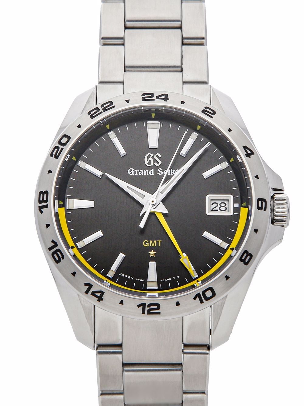 фото Grand seiko наручные часы 9f quartz gmt 25th anniversary pre-owned 39 мм 2019-го года