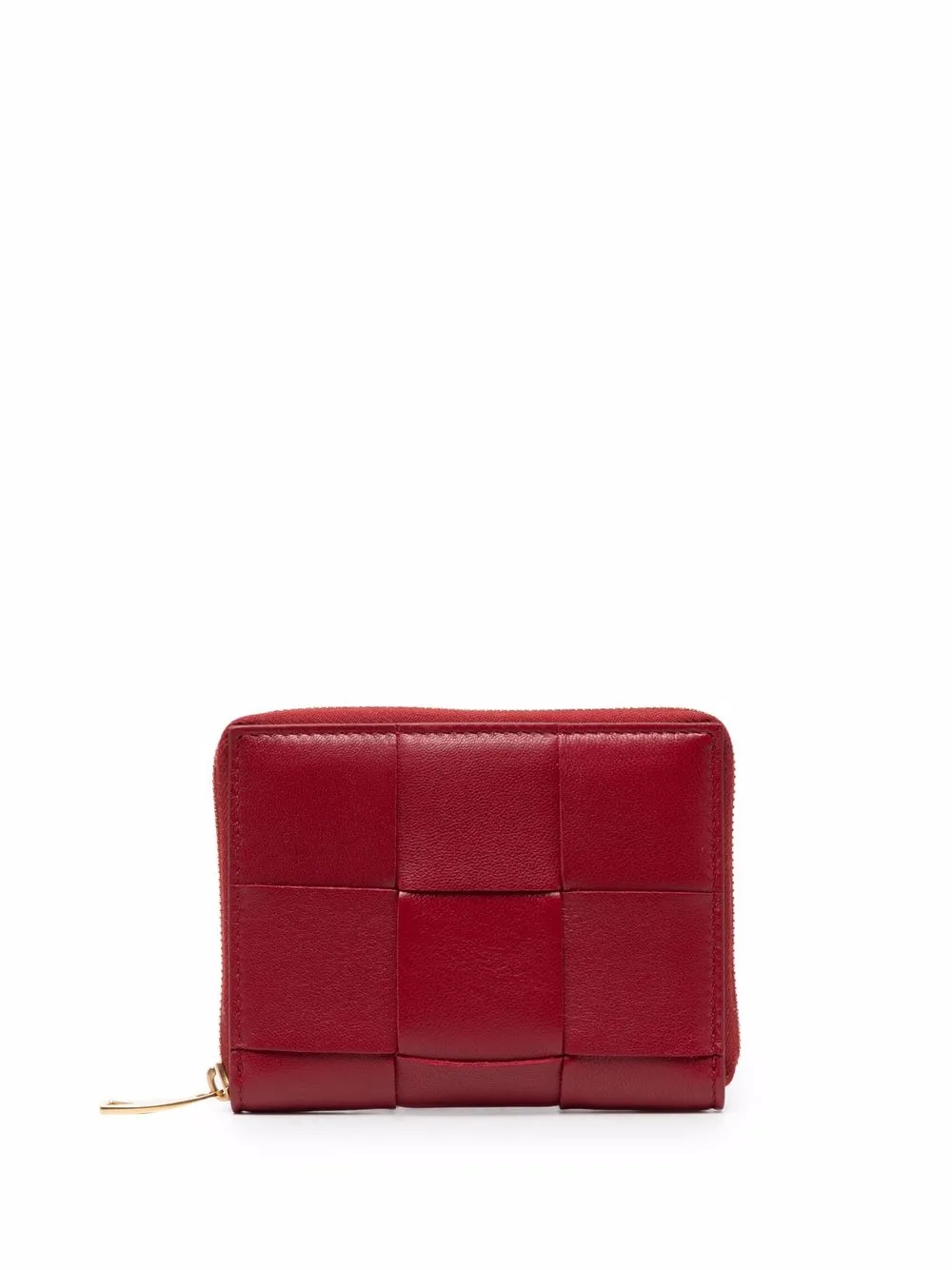 фото Bottega veneta плетеный кошелек