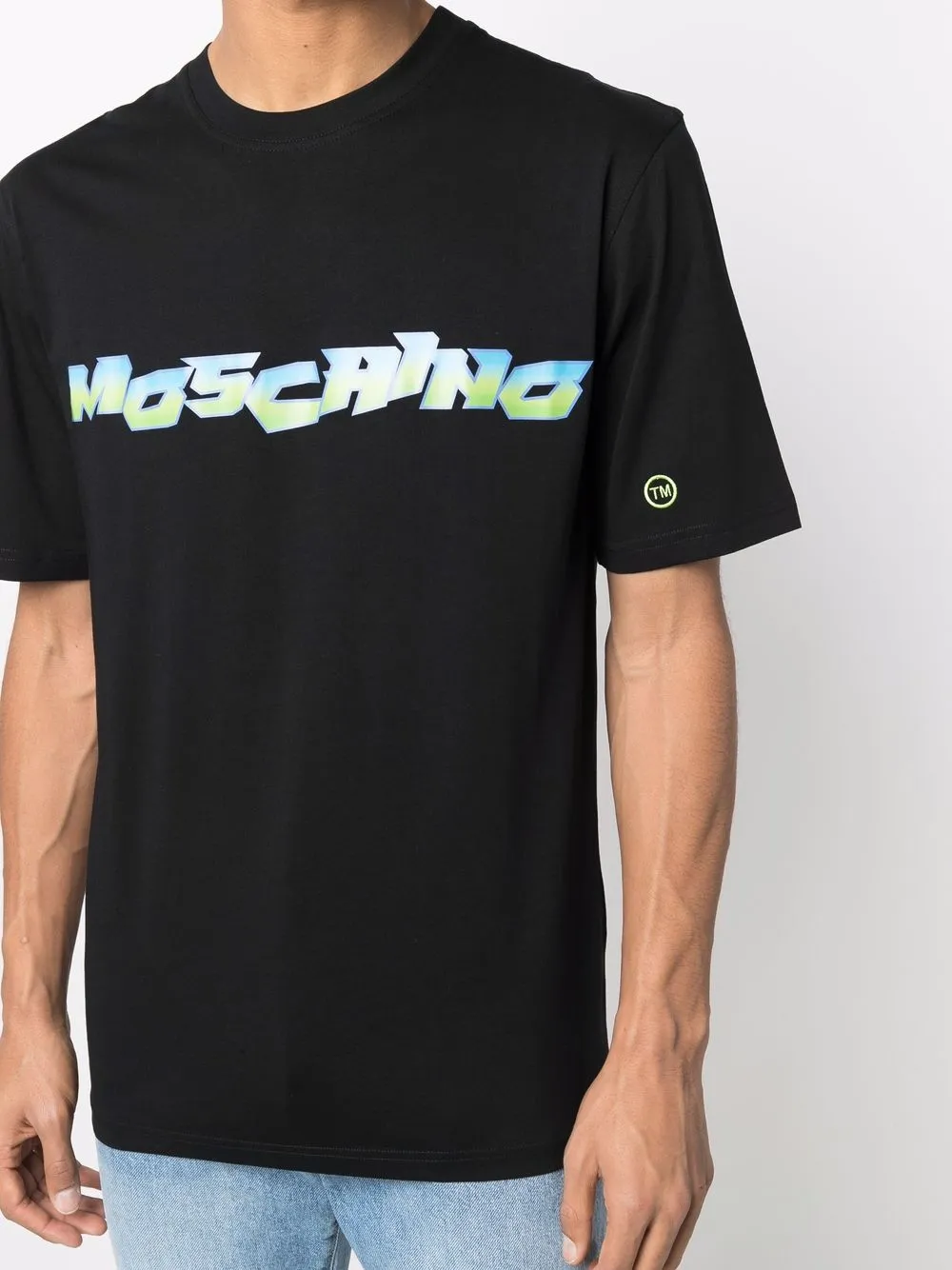 фото Moschino футболка с логотипом