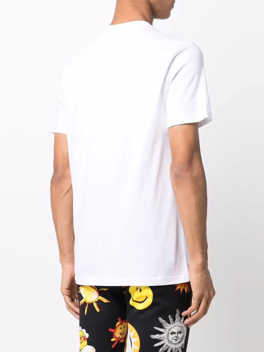 фото Moschino футболка с нашивкой-логотипом