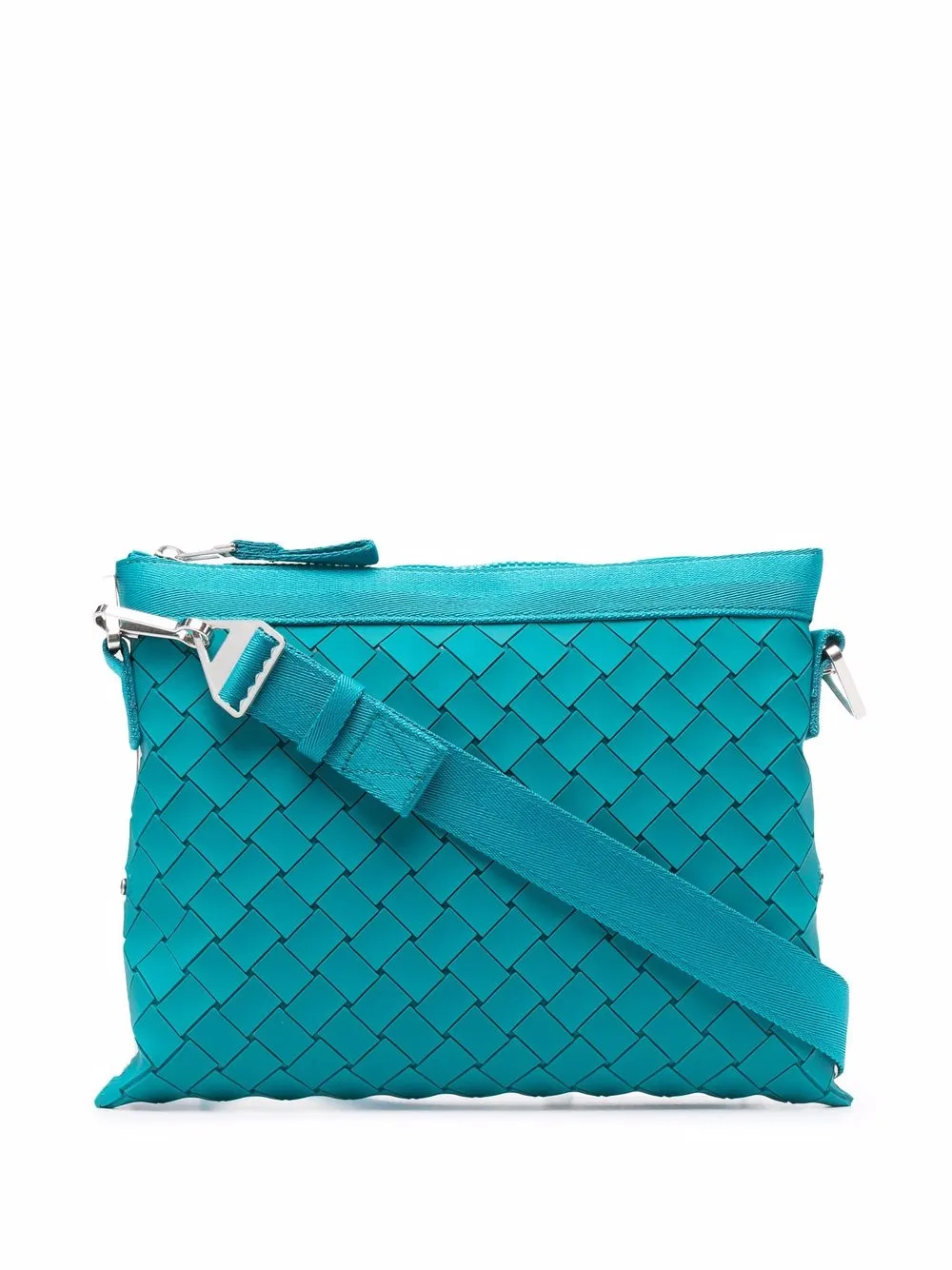 фото Bottega veneta сумка на плечо с плетением intrecciato