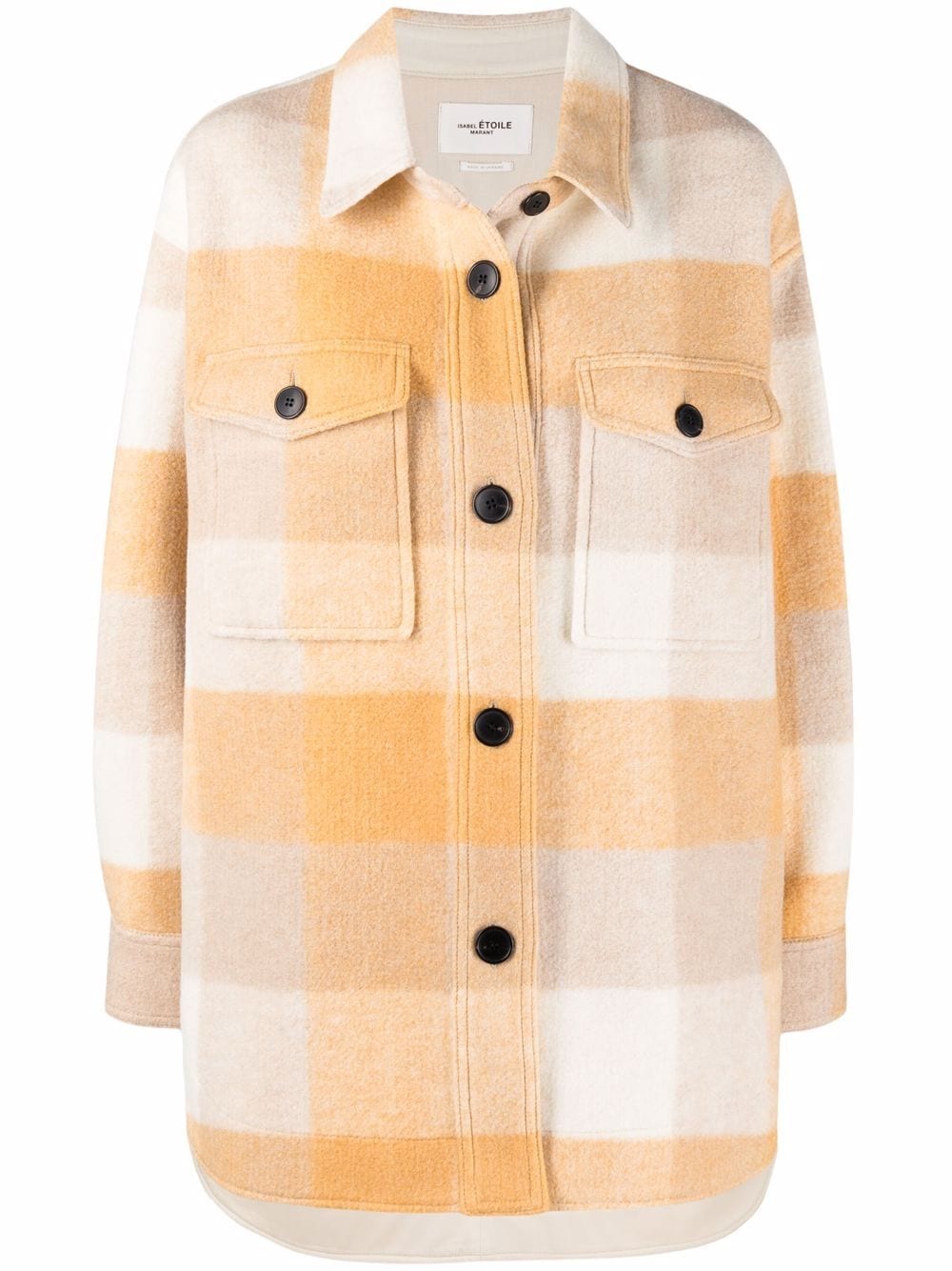 Shop Isabel Marant Étoile Harveli wool-blend coat with Express Delivery ...