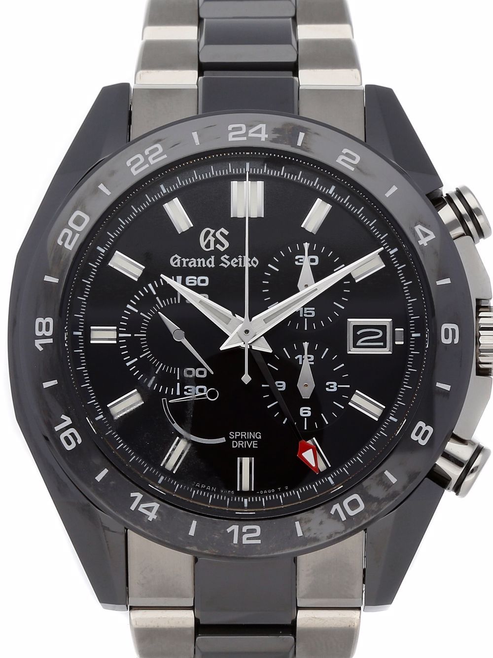 фото Grand seiko наручные часы spring drive chronograph pre-owned 46 мм