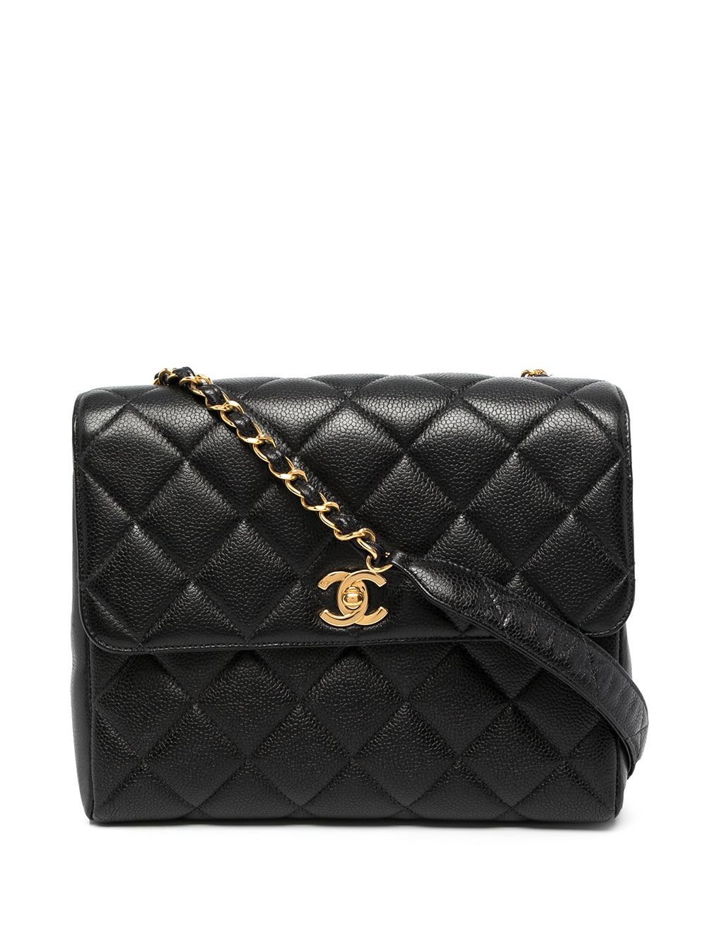 фото Chanel pre-owned маленькая сумка на плечо classic flap 1997-го года