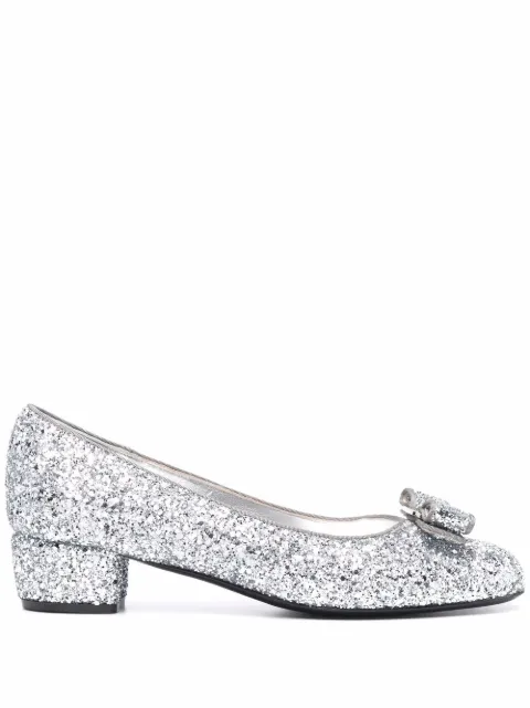 Ferragamo zapatillas con glitter