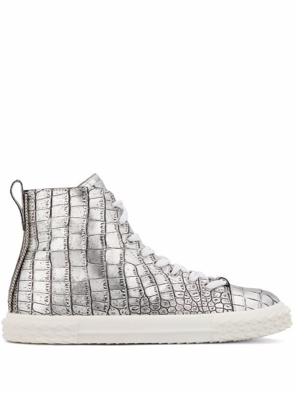 giuseppe shoes silver