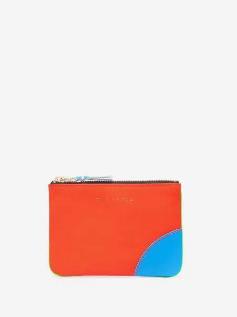 Comme Des Garçons Wallet portefeuille Super Fluo