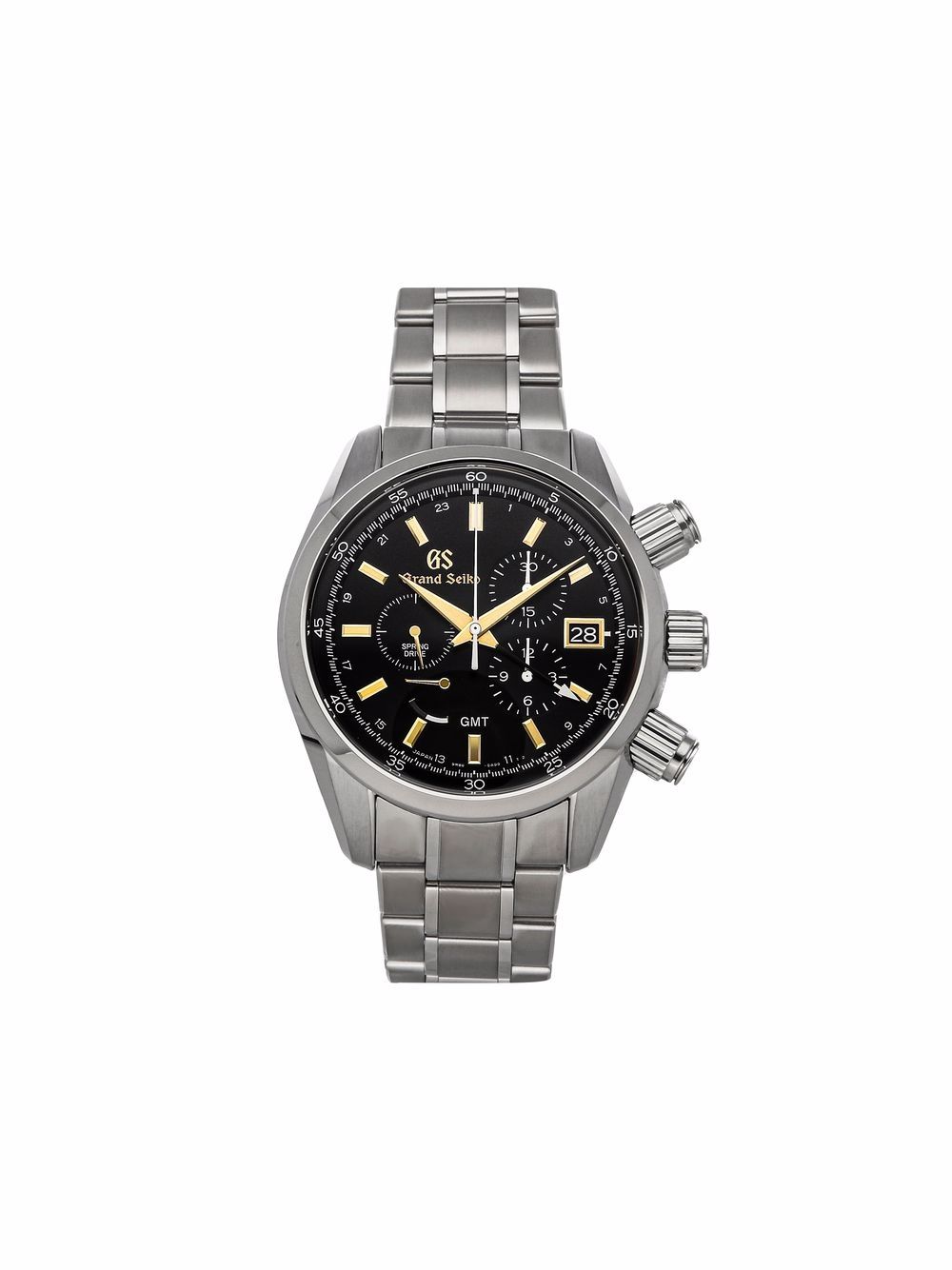 фото Grand seiko наручные часы sport collection spring drive chronograph gmt pre-owned 43 мм