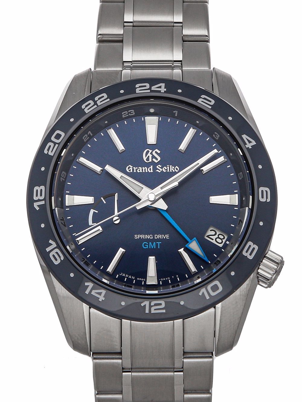 фото Grand seiko наручные часы sport collection spring drive gmt pre-owned 40 мм