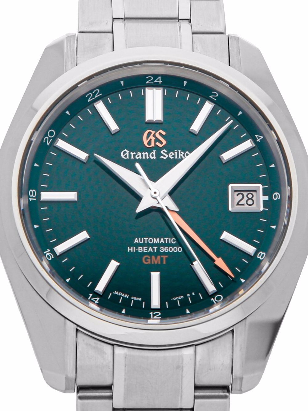 фото Grand seiko наручные часы hi-beat 36000 gmt ограниченной серии pre-owned 40 мм 2018-го года