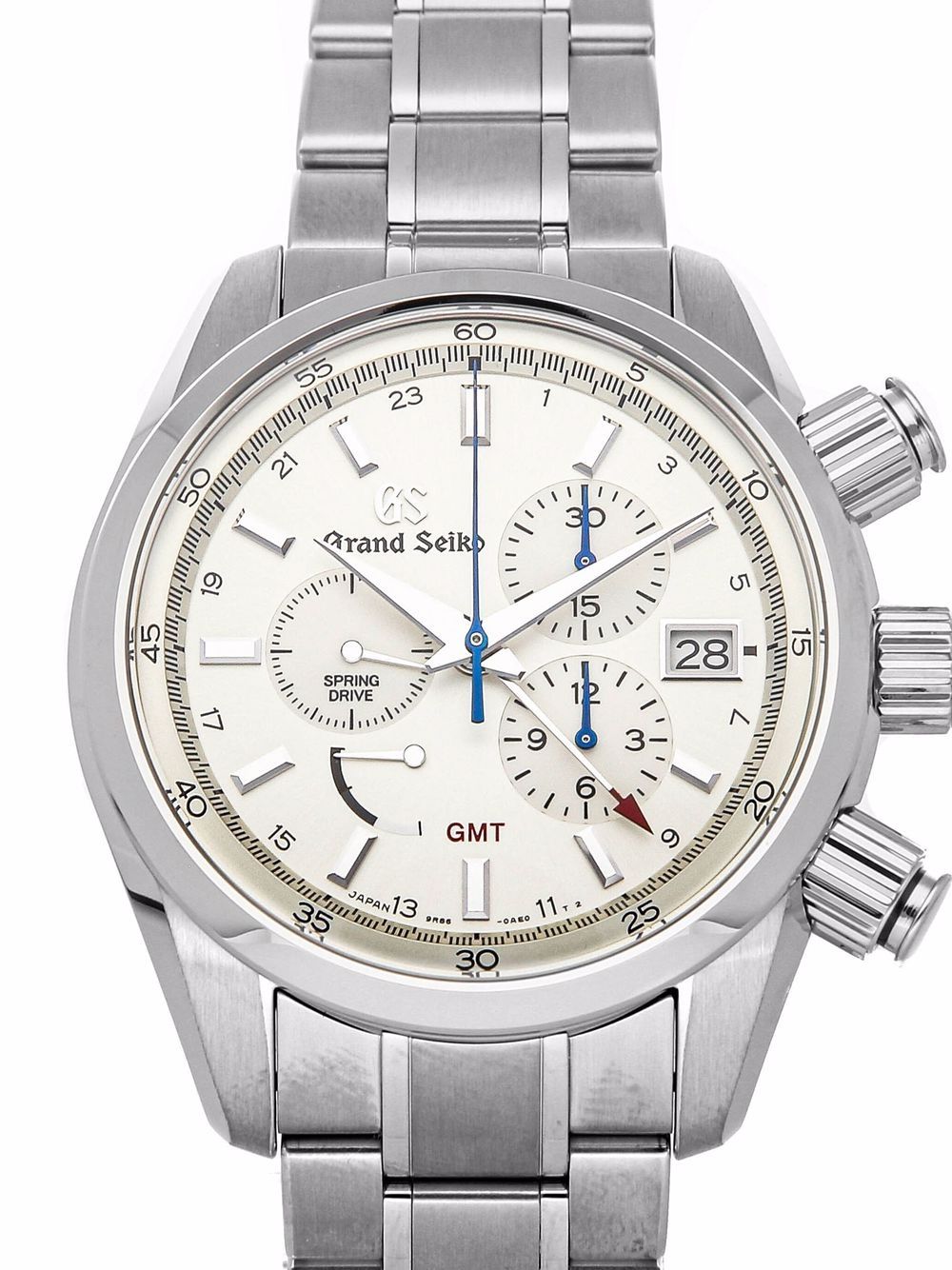 фото Grand seiko наручные часы sport collection spring drive gmt pre-owned 43 мм