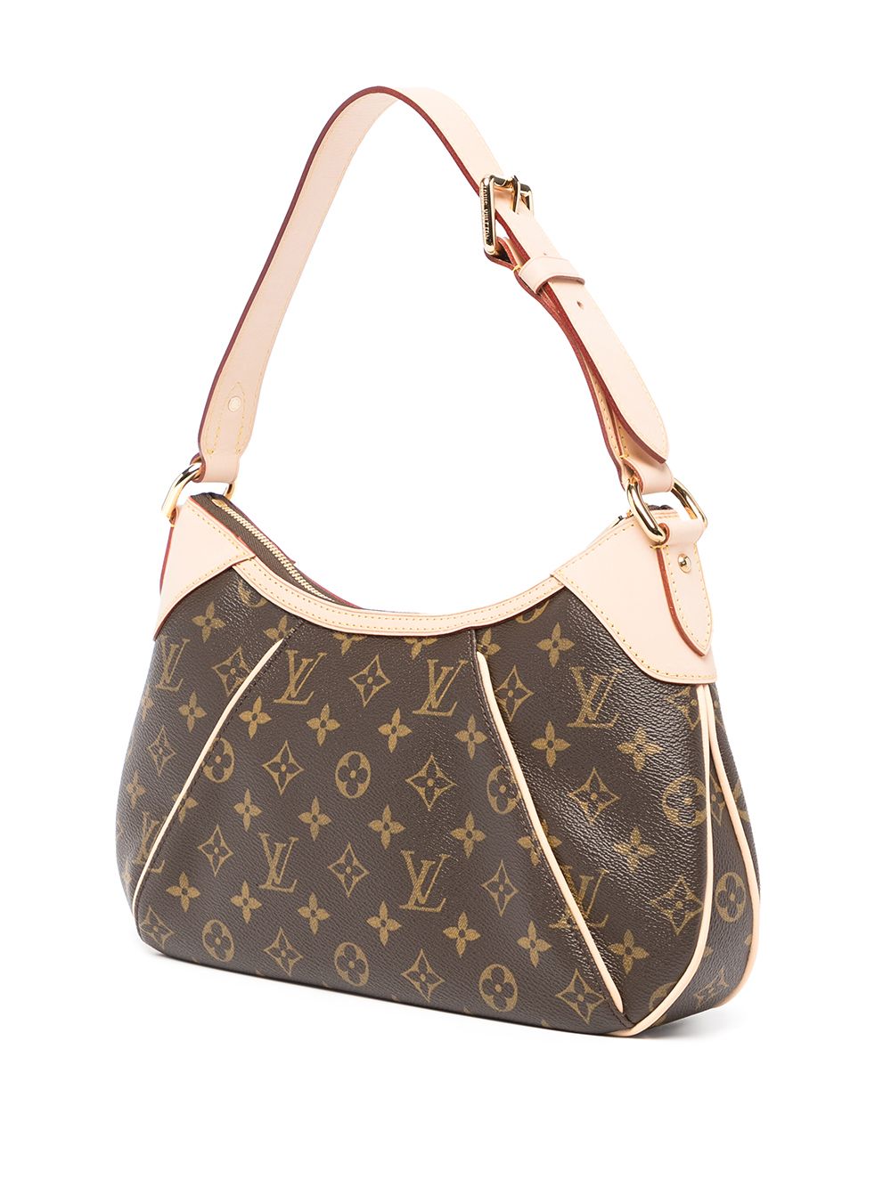 фото Louis vuitton сумка на плечо thames pm 2009-го года pre-owned с монограммой