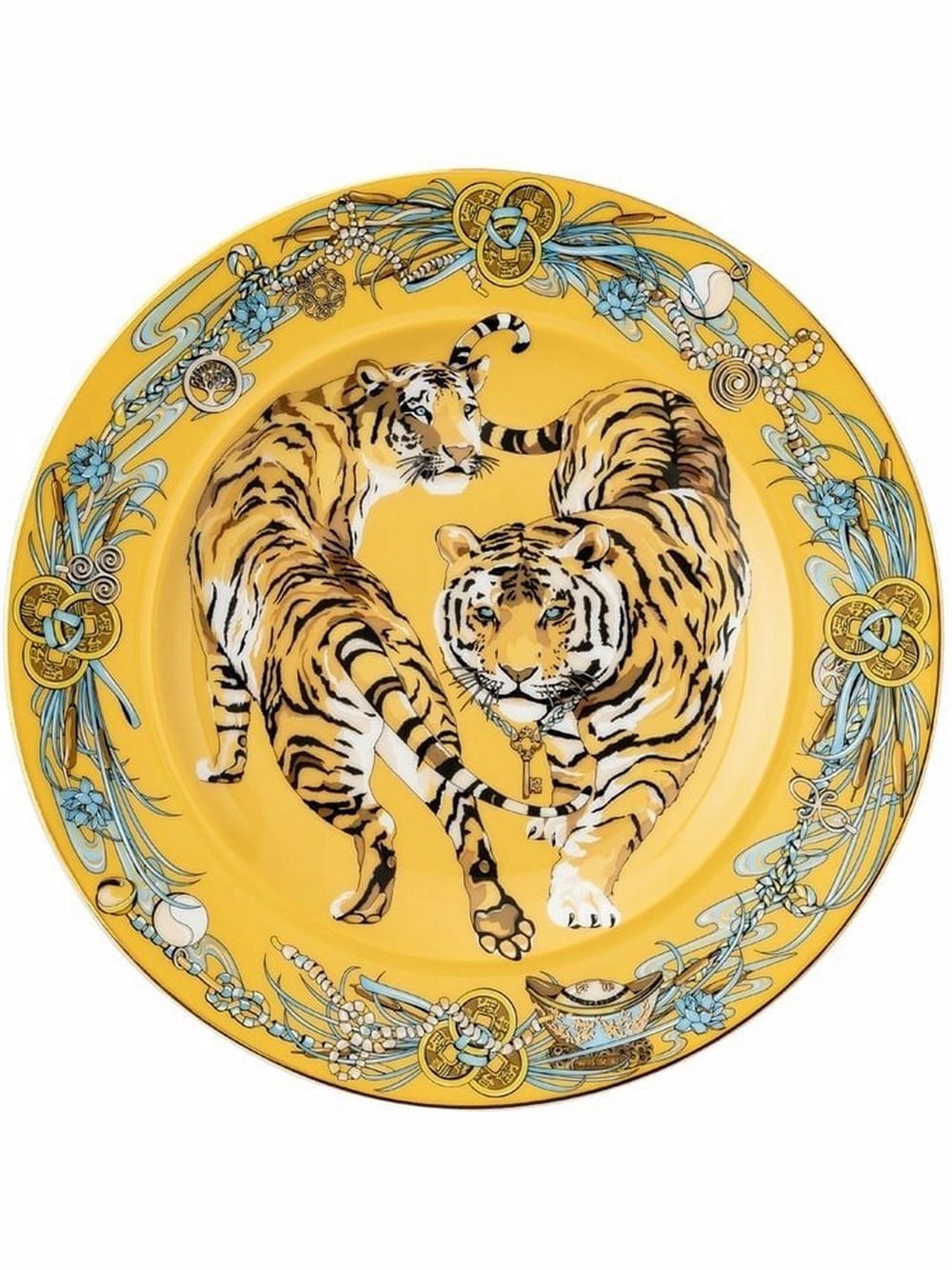 фото Versace настенная тарелка zodiac 2022 year of the tiger