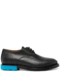 Off-White contrasting-sole Derby shoes - Black