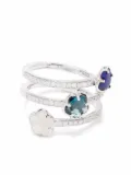 Pasquale Bruni 18kt white gold Figlia dei Fiori diamond ring - Silver