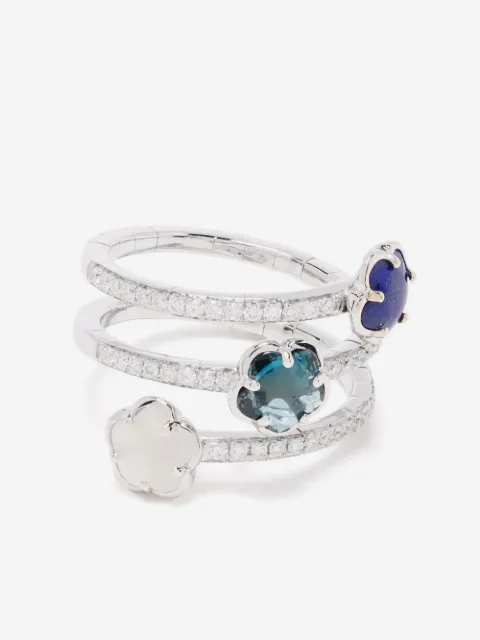 Pasquale Bruni Figlia dei Fiori diamantring i 18K vitguld