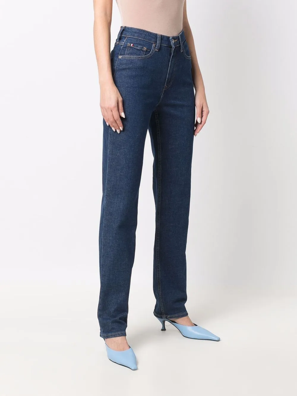 Tommy Hilfiger straight-leg High Rise Jeans - Farfetch