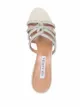 Aquazzura Moondust crystal-embellished sandals