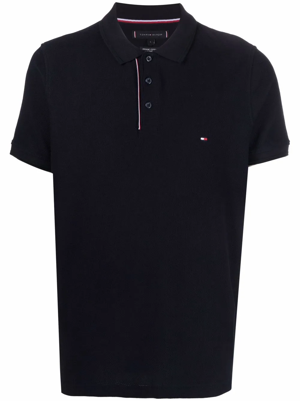 

Tommy Hilfiger playera tipo polo con logo bordado - Azul