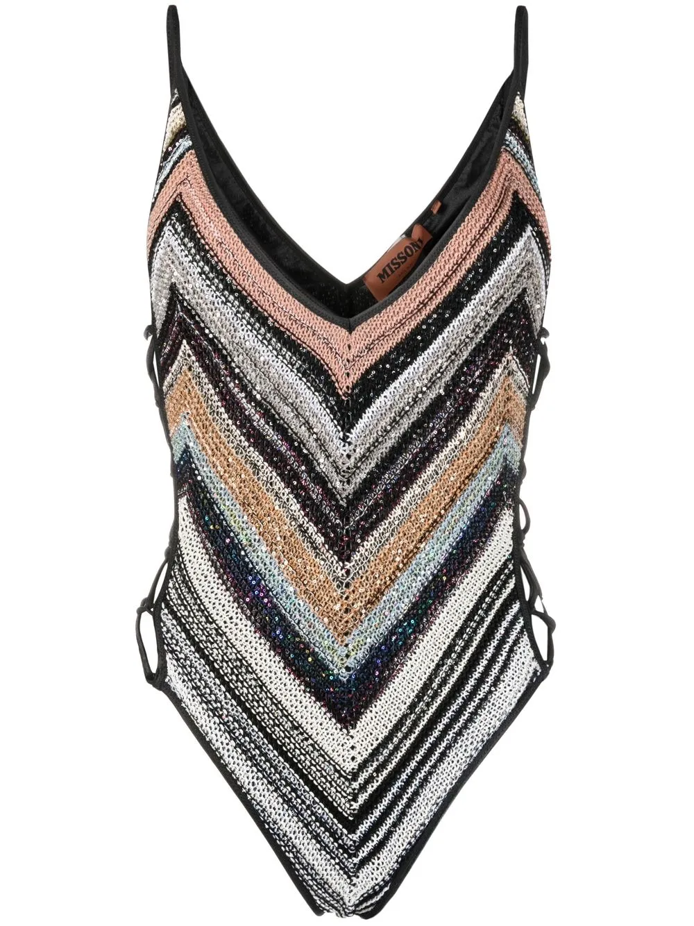 

Missoni body tejido en zigzag - Negro