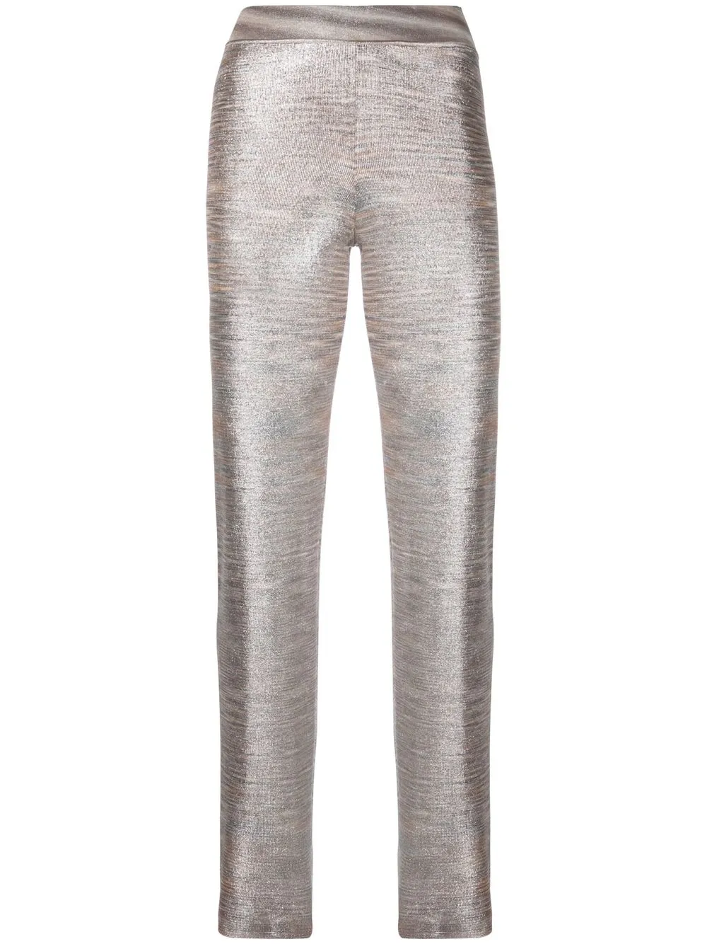 

Missoni metallic-effect woven trousers - Silver