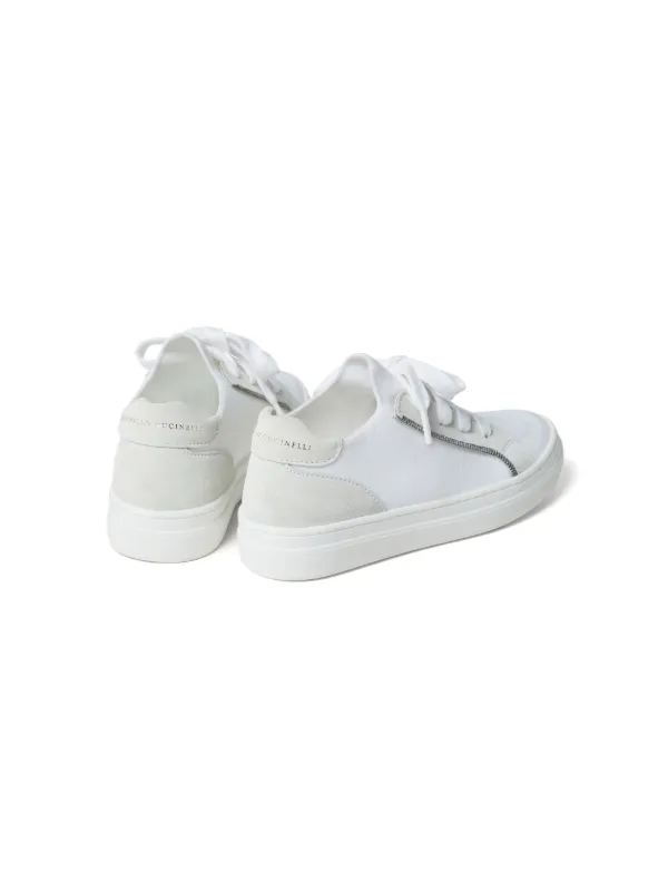 BRUNELLO CUCINELLI ブルネロクチネリ スニーカー キッズ Brunello Cucinelli Kids レースアップ スニーカー 通販 - FARFETCH