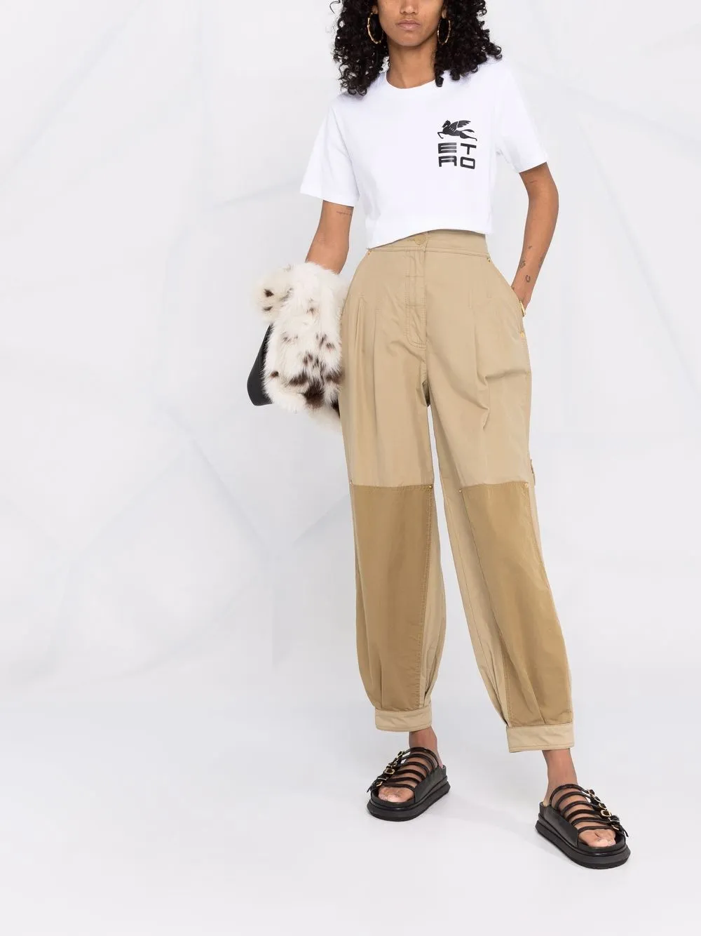 фото Etro футболка с логотипом