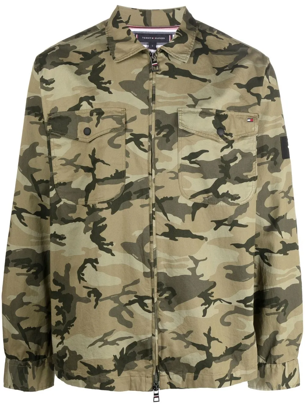

Tommy Hilfiger camisa manga larga - Verde