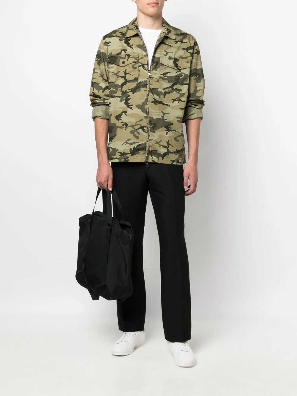 Tommy Hilfiger Overhemd met lange mouwen - Groen