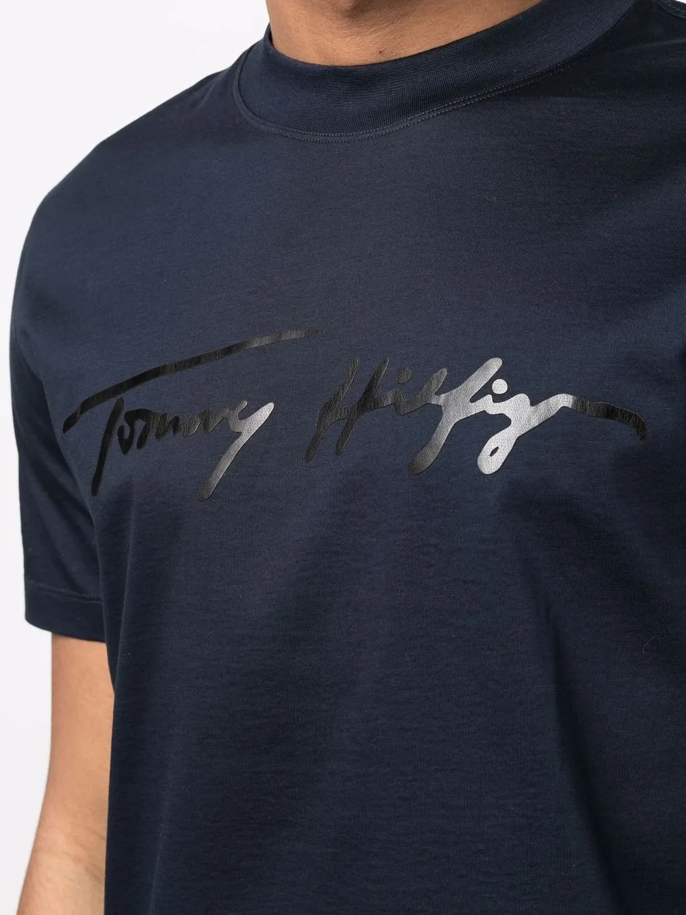 фото Tommy hilfiger футболка с логотипом