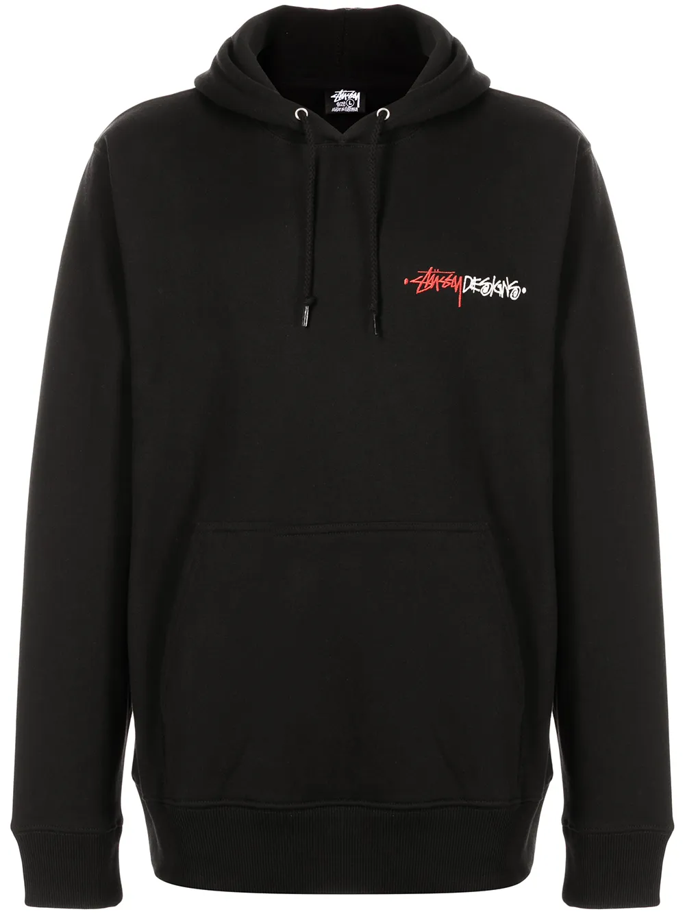 

Stüssy hoodie con logo bordado - Negro