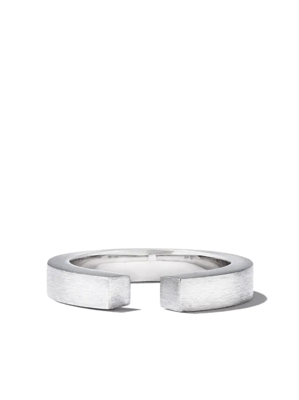 Tom Wood cut-out Open Ring | Silver | FARFETCH AZ