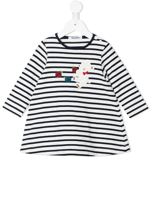familiar ストライプ柄ワンピース 100cm Familiar ストライプ ワンピース 通販 - FARFETCH