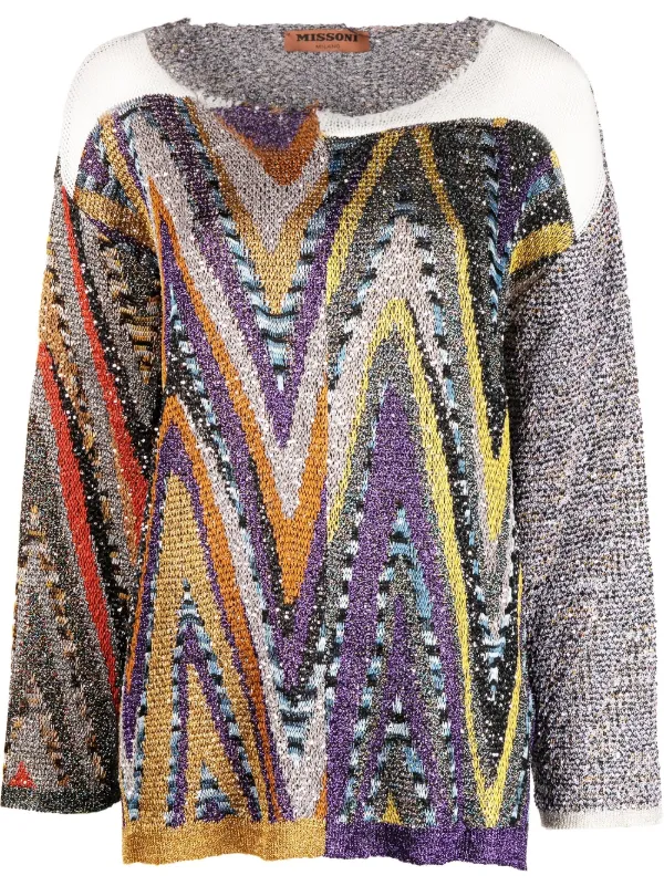 purple sequin jumper