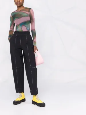 GANNI テーパード　トラックパンツ　スウェット GANNI（ガニー）スウェットパンツ - FARFETCH