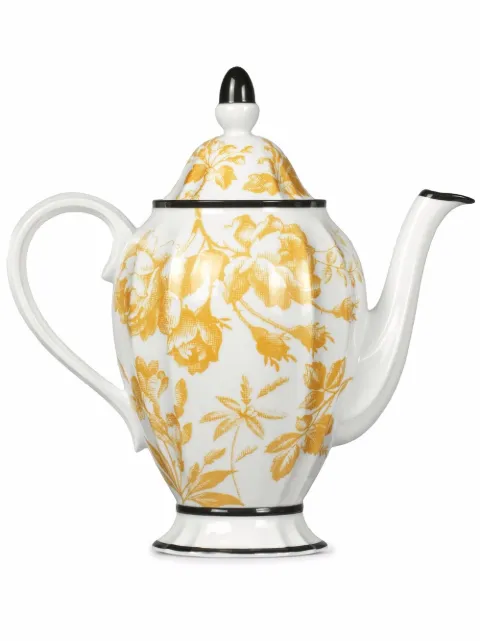 Gucci botanical-print coffee pot