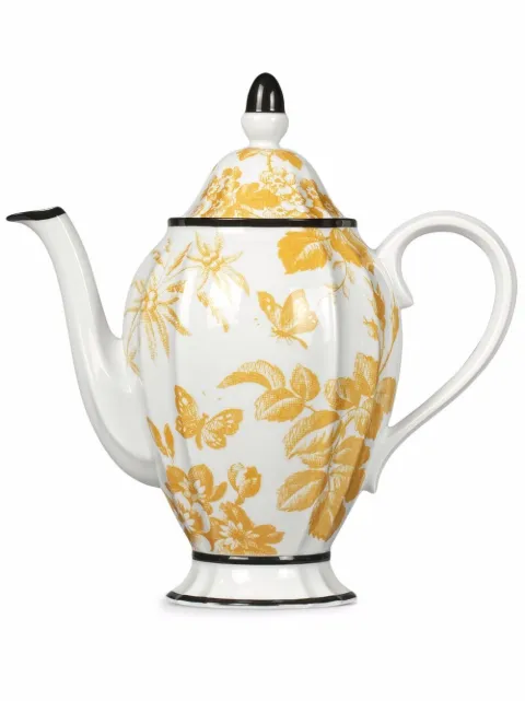 Gucci botanical-print coffee pot